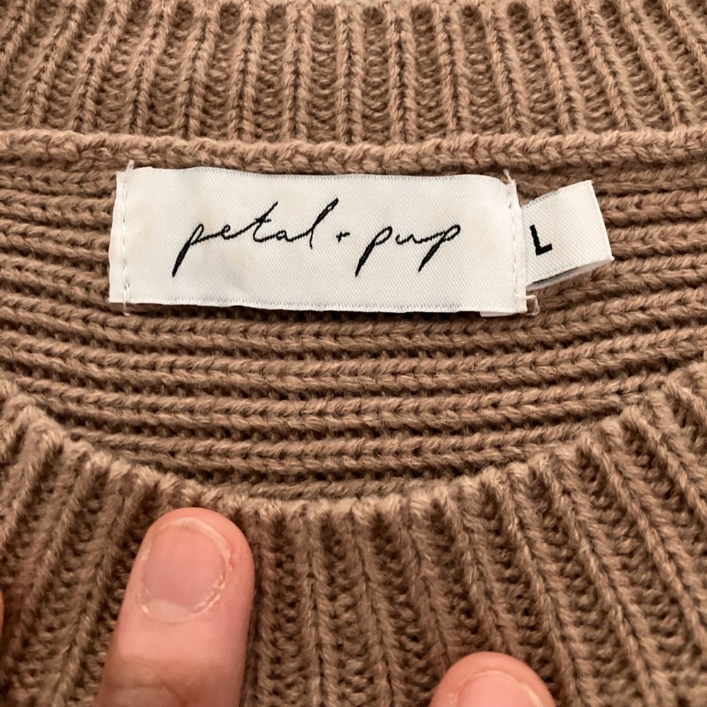 Petal & Pup Ribbed Sweater - Picture 5 of 5
